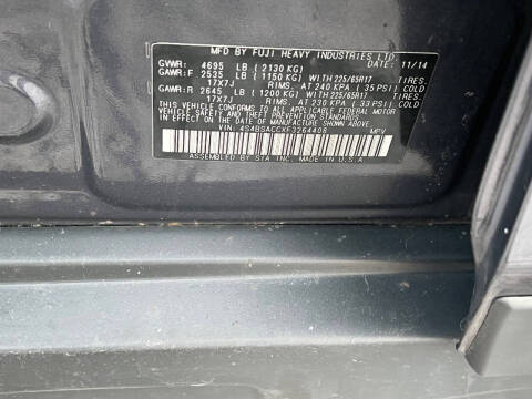 2015 Subaru Outback 2.5i Premium