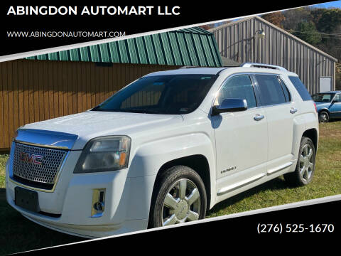 2013 GMC Terrain for sale at ABINGDON AUTOMART LLC in Abingdon VA