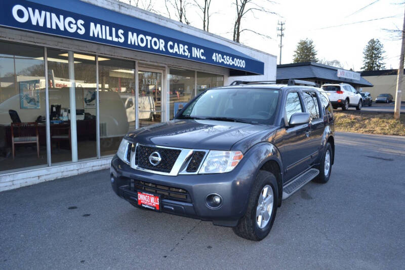 2012 Nissan Pathfinder for sale at Owings Mills Motor Cars in Owings Mills MD
