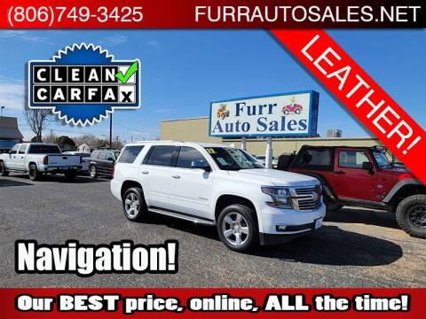 2017 Chevrolet Tahoe for sale at FURR AUTO SALES in Lubbock TX