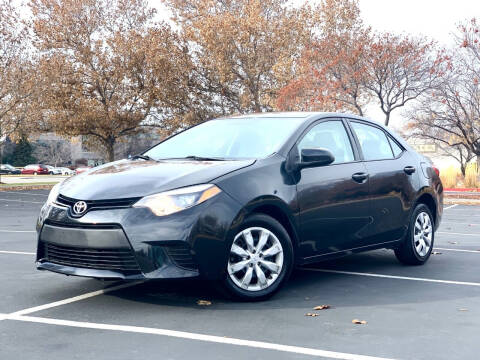 2014 Toyota Corolla for sale at SR Prime Auto LLC in Orem UT