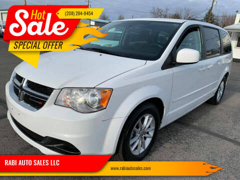 2014 Dodge Grand Caravan for sale at RABI AUTO SALES LLC in Garden City ID