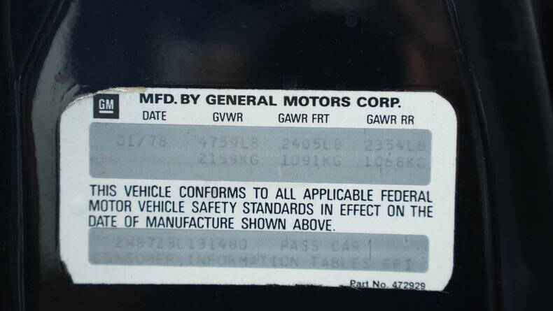 1978 Pontiac Firebird