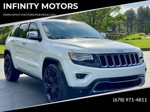 2014 Jeep Grand Cherokee for sale at INFINITY MOTORS in Gainesville GA
