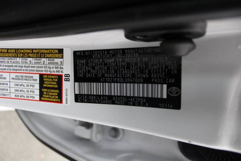 2020 Toyota Avalon Limited