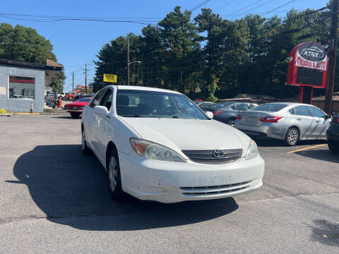 2004 Toyota Camry for sale at ATNT AUTO SALES in Taunton MA