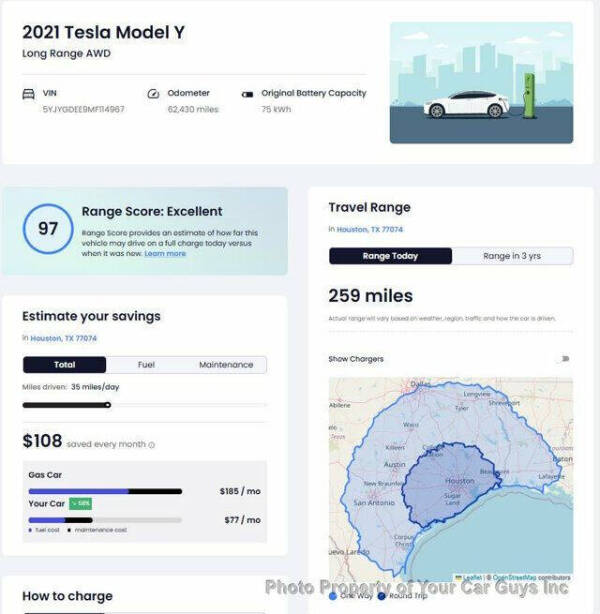 2021 Tesla Model Y Long Range