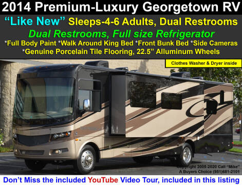 2014 Forest River Georgetown 360 DS for sale at A Buyers Choice in Jurupa Valley CA