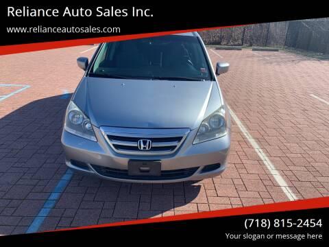 2006 Honda Odyssey for sale at Reliance Auto Sales Inc. in Staten Island NY