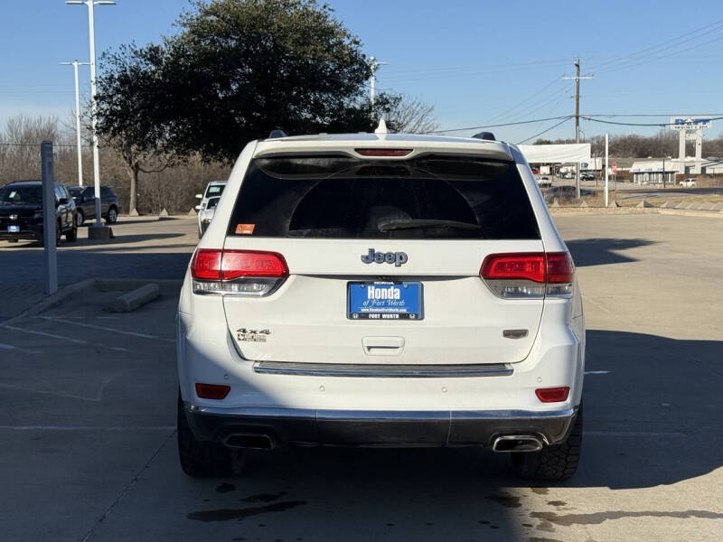 2017 Jeep Grand Cherokee Summit
