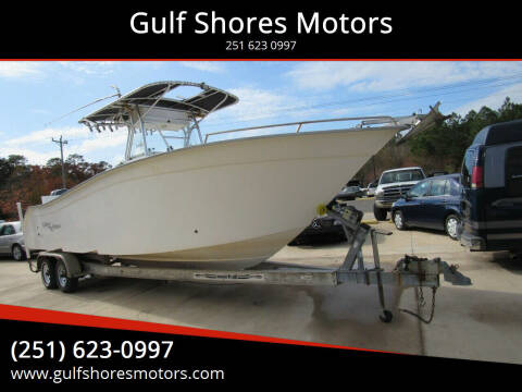 2003 CAPE HORN 27 CC BOAST for sale at Gulf Shores Motors in Gulf Shores AL