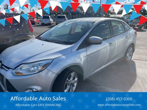 2012 Ford Focus for sale at Affordable Auto Sales in Post Falls ID
