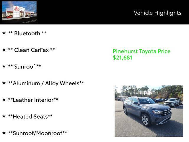 2021 Volkswagen Atlas Cross Sport V6 SEL