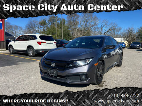 2020 Honda Civic for sale at Space City Auto Center in Houston TX