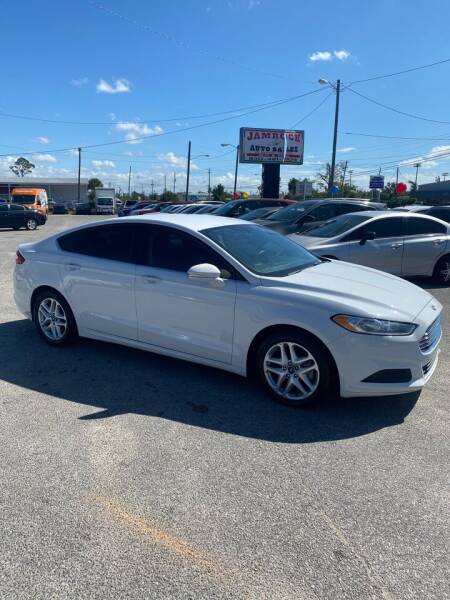 2016 Ford Fusion for sale at Jamrock Auto Sales of Panama City in Panama City FL