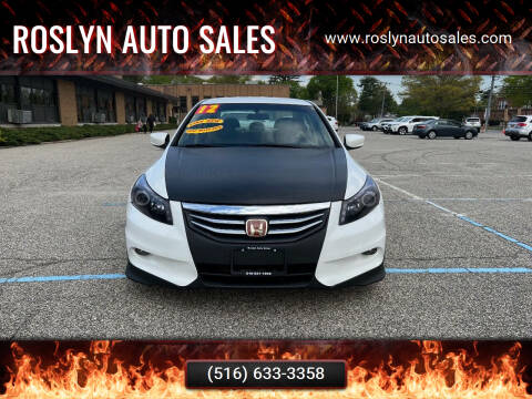 2012 Honda Accord for sale at Roslyn Auto Sales in Roslyn Heights NY