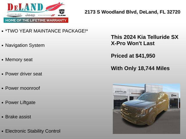 2024 Kia Telluride SX X-Pro