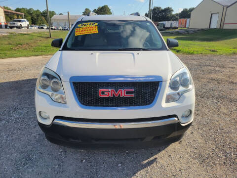 2012 GMC Acadia for sale at Auto Guarantee, LLC in Eunice LA