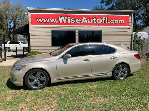 2010 Lexus LS 460 for sale at WISE AUTO SALES in Ocala FL