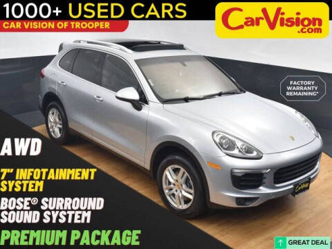 2016 Porsche Cayenne for sale at Car Vision of Trooper in Norristown PA