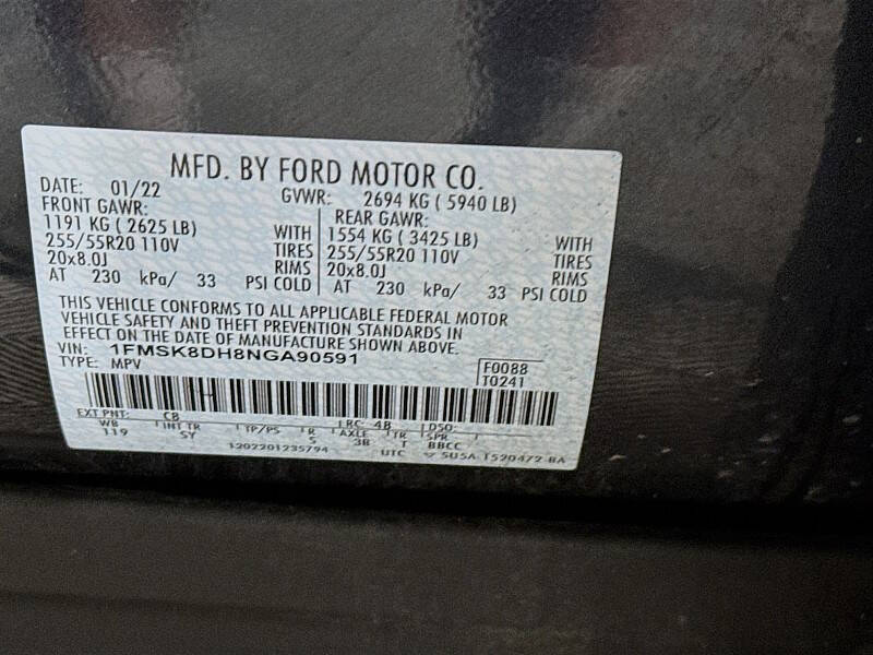 2022 Ford Explorer XLT