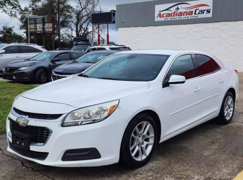 2014 Chevrolet Malibu for sale at Acadiana Cars in Lafayette LA