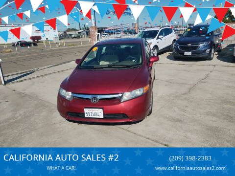 2006 Honda Civic for sale at CALIFORNIA AUTO SALES #2 in Livingston CA