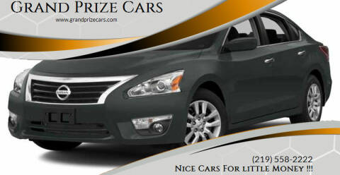 2014 Nissan Altima for sale at Grand Prize Cars in Cedar Lake IN