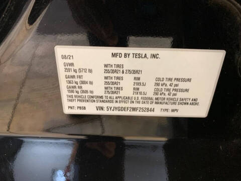 2021 Tesla Model Y Performance