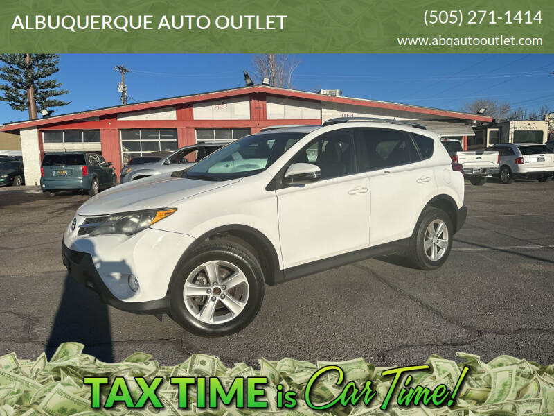 2014 Toyota RAV4 for sale at ALBUQUERQUE AUTO OUTLET in Albuquerque NM