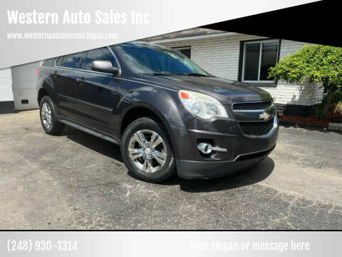 2015 Chevrolet Equinox for sale at Western Auto Sales Inc in Farmington Hills MI