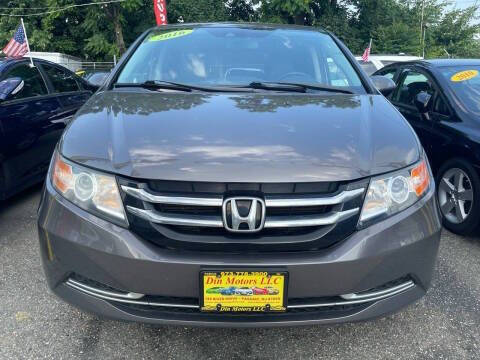 Used 2015 Honda Odyssey EX-L with VIN 5FNRL5H65FB015835 for sale in Passaic, NJ