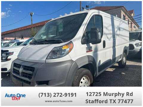 2017 RAM ProMaster for sale at Auto One USA in Stafford TX