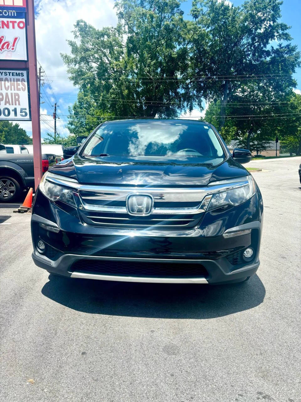 Black 2019 Honda Pilot EX-L EX-L 4dr SUV 2