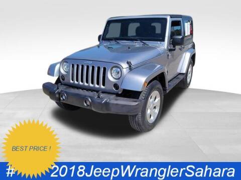 2018 Jeep Wrangler JK for sale at J T Auto Group in Sanford NC