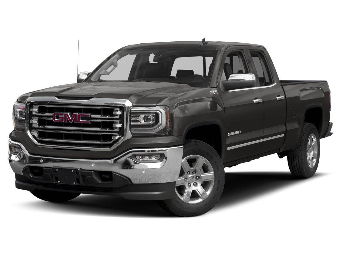 Dk. Gray 2018 GMC Sierra 1500 SLT 4x4 SLT 4dr Double Cab 6.5 ft. SB 1