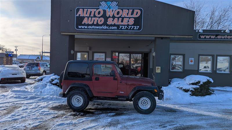 1998 Jeep Wrangler for sale at AUTO WORLD AUTO SALES in Rapid City SD