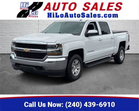 2018 Chevrolet Silverado 1500 for sale at Hi-Lo Auto Sales in Frederick MD