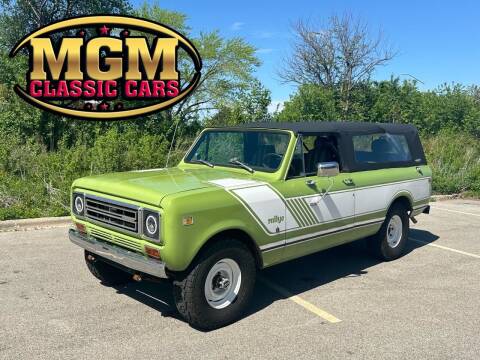 1972 International Scout II for sale at MGM CLASSIC CARS in Addison IL