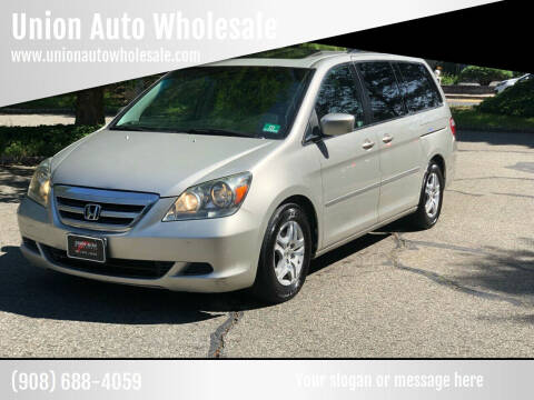 2006 Honda Odyssey for sale at Union Auto Wholesale in Union NJ