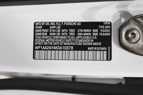 2019 Porsche Cayenne