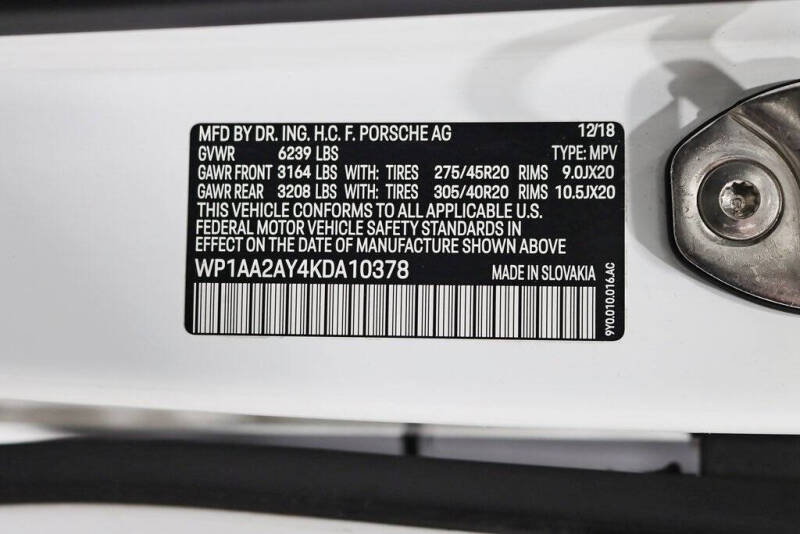 2019 Porsche Cayenne