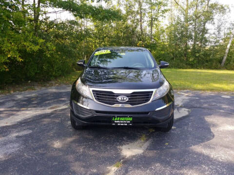 2012 Kia Sportage for sale at L & R Motors in Greene ME