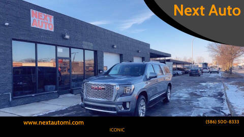 2022 GMC Yukon XL for sale at Next Auto in Mount Clemens MI