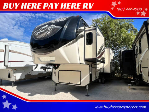 2017 Keystone Alpine 3101RL for sale at BUY HERE PAY HERE RV in Burleson TX