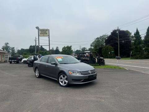 2013 Volkswagen Passat for sale at Conklin Cycle Center in Binghamton NY