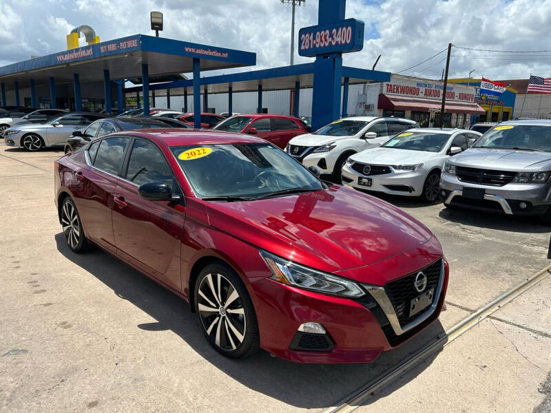 2022 Nissan Altima for sale at Auto Selection of Houston in Houston TX