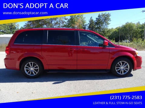 2015 Dodge Grand Caravan for sale at DON'S ADOPT A CAR in Cadillac MI