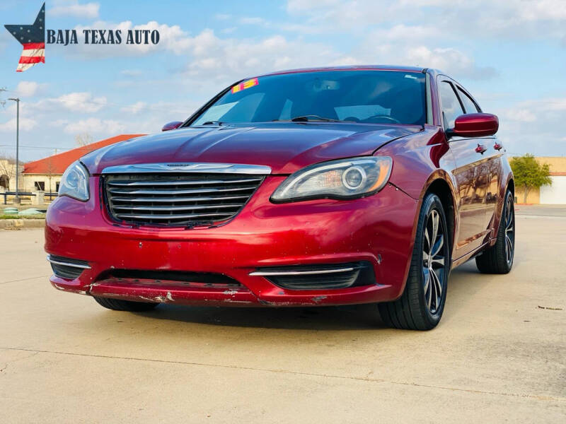 2013 Chrysler 200 for sale at Baja Texas Auto in Mansfield TX