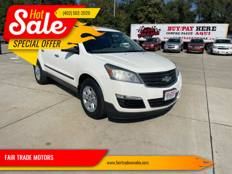 2013 Chevrolet Traverse for sale at FAIR TRADE MOTORS in Bellevue NE